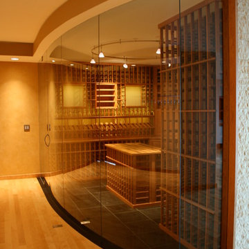 Wine Room Glass Wall