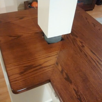 Wood countertops