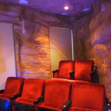 Award winning "Bat Cave" Cinema Room!