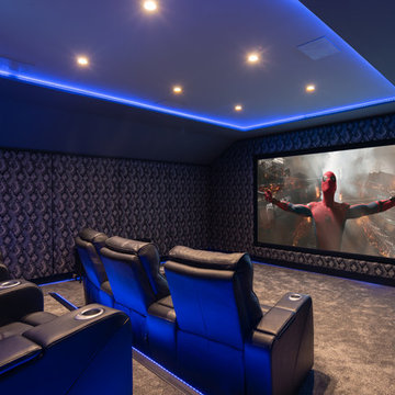 Complete Smart Home System with 6 Seat Cinema
