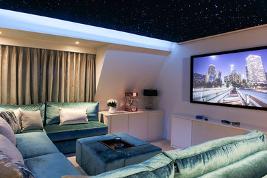 Inspiration for a home cinema in Other.