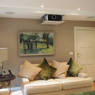Not every cinema room needs to look like one! Cobham Surrey