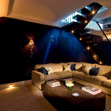 Residential Refurbishment with Basement Cinema in Belgravia, London, SW1