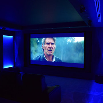 Smart Home Installation with Cinema Room and Extensive Security Measures