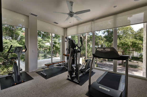 Contemporary Home Gym by User