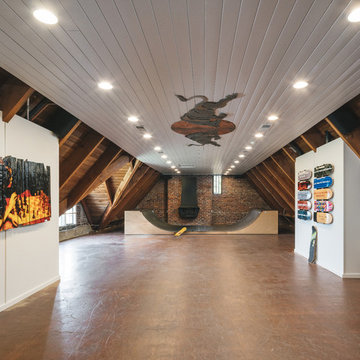 Albert E. Doyle Iconic Masterpiece - recreation/skateboarding room,