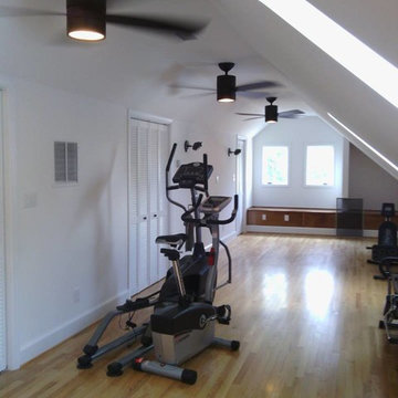Attic and gym