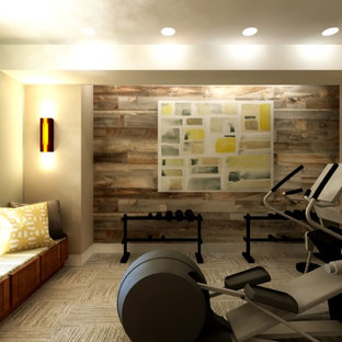 Aurora Classy Home Gym Design