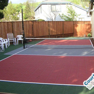 Backyard Multi Sport Game Court