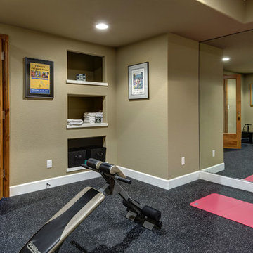 Basement Gym and Sauna