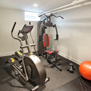 Basement home gym