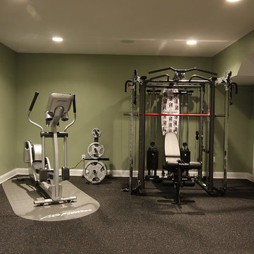 Basement Workout Space