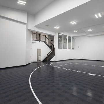 Basketball Half Court - Full Regulation