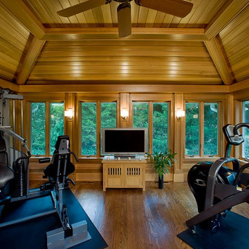 Bergen County, NJ - Contemporary - Home Gym