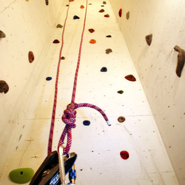 custom designed rock climbing wall