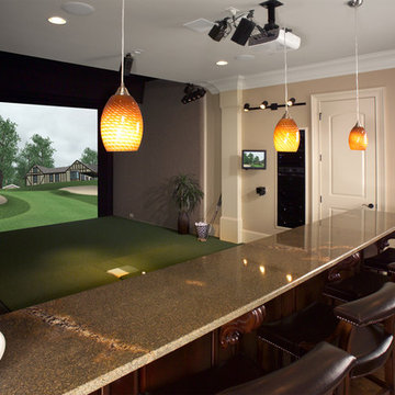 Custom Golf Simulator for Home or Office