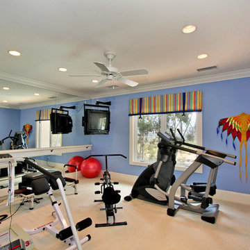Custom Home - Exercise Room