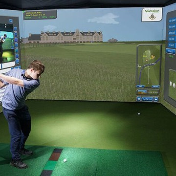 Custom Indoor Golf Rooms