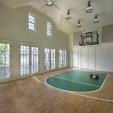 Custom Renovation and Addition, Tennis Court and Garage