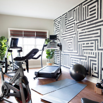 Energetic Exercise Room