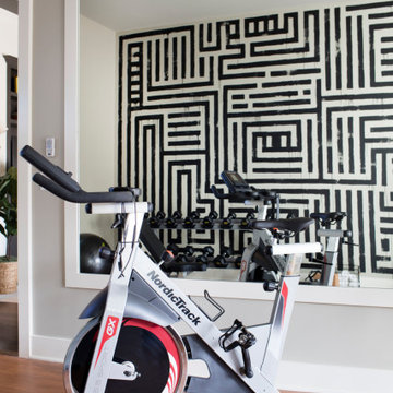 Energetic Exercise Room