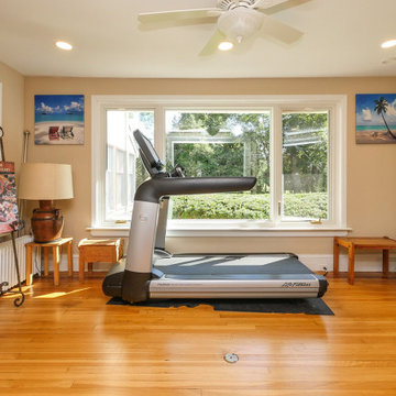 Exercise and Hobby Room with Large Window Combination