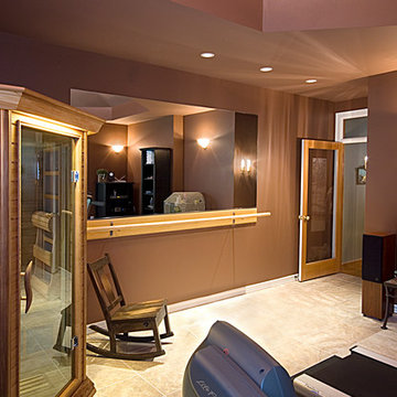 Family Room, Wine Cellar & Gym Addition - Woodinville, WA