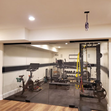 Finished Basement- Gym and Wine Room