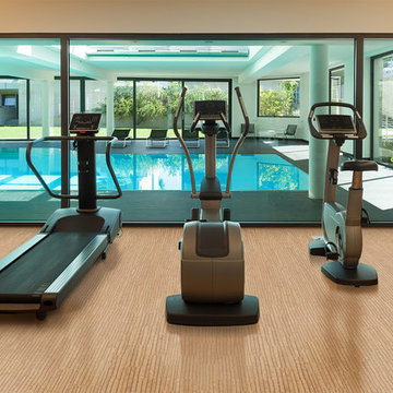 Fitness and Gym Cork Flooring