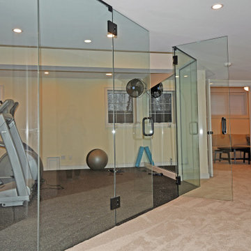 Basement Renovation: Fitness Room