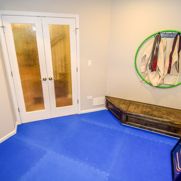 Functional Basement Remodel in Aurora, IL