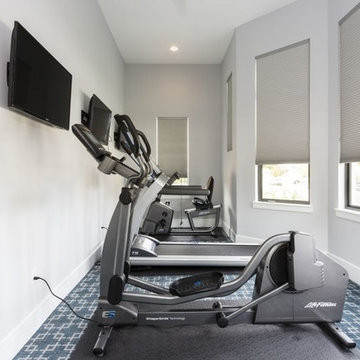Gym-3 Story Modern Vacation Home
