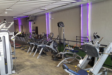 Example of a classic home gym design in Philadelphia