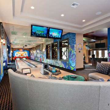 Home Bowling Alley of New York Yankees Player