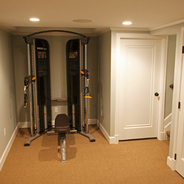 Home gym in Lower Levels