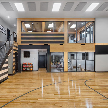 House with gym