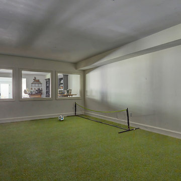 Indoor Soccer Practice Area for the Grand Kids