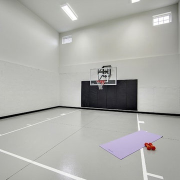 Indoor Sport Court – Taylor Creek – English Inspired Home – Spring 2015