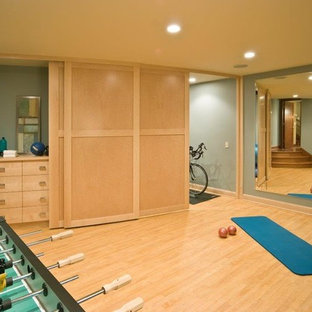 Klassischer Fitnessraum in Minneapolis