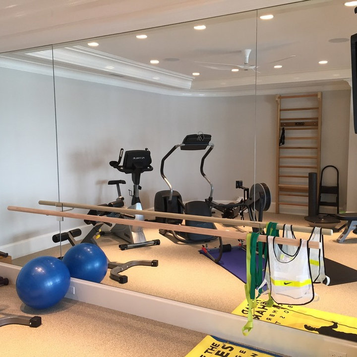 Gym Mirrors Photos & Ideas Houzz