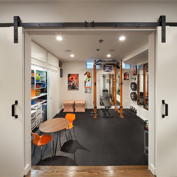 Modern Apartment Remodel with Accent Walls
