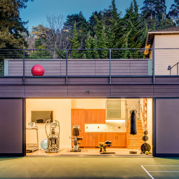 Modern Gym in Piedmont - Accessory Building