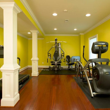 Movie Theatre Highlights Full Basement Remodel