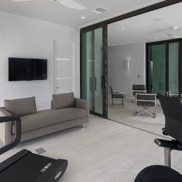 NAHB The New American Home 2017 - Contemporary Home Gym