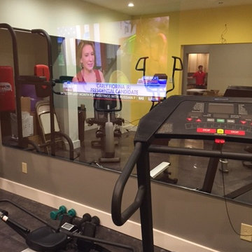 Northshore - Transparent Mirror - Home Gym