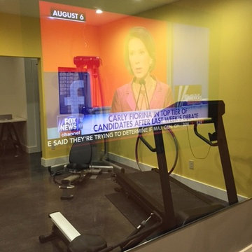 Northshore - Transparent Mirror - Home Gym