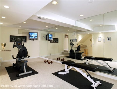 Home Gym by A&A Design Build Remodeling, Inc.