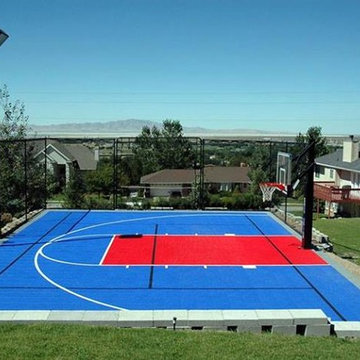 Outdoor Game Courts and basketball courts