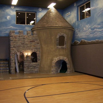 Play Castle in Home Gym