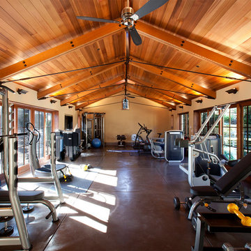 Pool House in Woodside